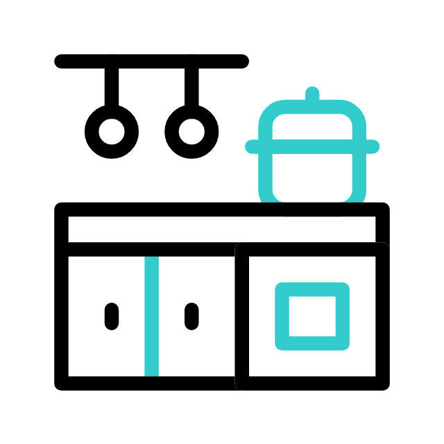 kitchen output